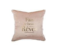 Coussin Déco Rêves Rose