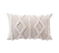 Coussin Déco Safira 30x50cm Naturel