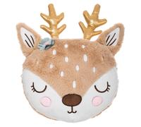 Coussin Déco "Tête de Biche" 30cm Multicolore