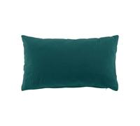 Coussin dehoussable 30 x 50 cm coton/polyester recycle grs twily Emeraude