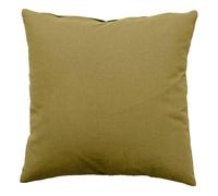 Coussin Déco Uni Déhoussable Panama 60x60cm Bronze