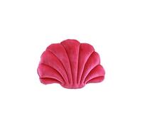 Coussin décoratif coquillage de princesse 32cm - Rose Vif