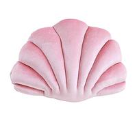 Coussin Décoratif en forme de Coquillage, Douce Coussin en Peluche Coquillage, Coussins Décoratifs pour Canapé Lit Chaise, Jouet en Peluche Coquillage pour Décoration de la Maison Chambre Salon
