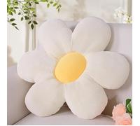Coussin décoratif - Fleur - Marguerite - 40 cm - Polyester - Doux et élastique