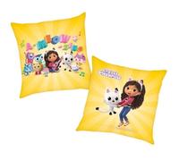 Coussin décoratif - HERDING - Gabby´s Dollhouse - 40 x 40 cm - Motif Meow - Enfant