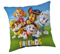 Coussin décoratif Pat' Patrouille - PAW PATROL - Carré 40x40 cm - Coloré - Bleu - Synthétique - Chambre - Enfant