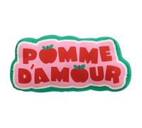 Atmosphera Coussin décoratif Pomme d'amour Cha Cha Pop Multicolore Housse 100% coton TU