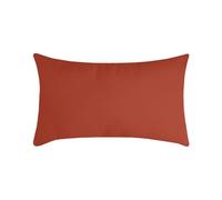 Coussin décoratif - Stof - 30x50 cm - 100% Polyester - Terracotta - Modèle Nelson - Épaisseur idéale - Confortable