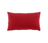 Coussin dehoussable 30 x 50 cm coton/polyester recycle grs twily Rouge