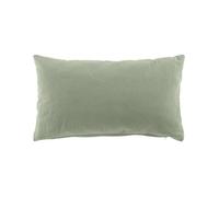 Coussin dehoussable 30 x 50 cm coton/polyester recycle grs twily Sauge