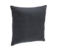 Atmosphera Coussin déhoussable coton Jovi Gris foncé 38x38 cm