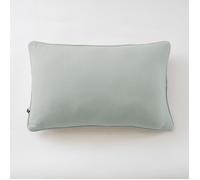 Coussin déhoussable 40 x 60 cm - Gaze de coton unie GAÏA Vert d'eau