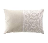Coussin dehoussable 40 x 60 cm polycoto isalina Blanc
