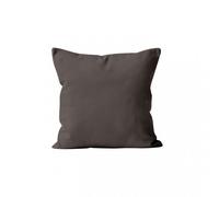 Coussin déhoussable 40x40 cm ALIX moka, par Soleil d'ocre