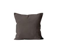 Coussin déhoussable 40x40 cm ALIX moka, par Soleil d'ocre