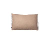 Coussin déhoussable 40x60cm coton tissage texturé coloris beige - ANTOINETTE - ALTOBUY Beige