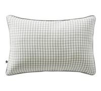 Coussin Déhoussable 40x60cm Gaze de Coton Vichy Coloris Eucalyptus - JOEL - ALTOBUY Vert G