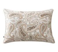 Coussin déhoussable 40x60cm velours imprimé cachemire coloris beige - VALESIA - ALTOBUY Beige