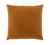 Coussin dehoussable 45 x 45 cm coton/polyester recycle twily Camel