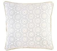 Coussin déhoussable 45 x 45 cm liseré or imprime astre Imprimé G