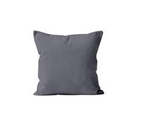 Coussin déhoussable 60x60 cm ALIX gris, par Soleil d'ocre