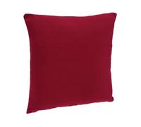 Coussin déhoussable - ATMOSPHERA - 38 x 38 cm - Rouge - Carré - Uni - Intérieur