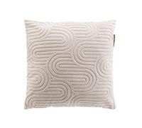 Coussin dehoussable compresse 45 x 45 cm velours devore pila Sans