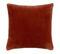 Coussin déhoussable en Flanelle 38 x 38 cm ""Ollis"" - Ollis Terracotta -