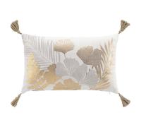 Douceur d'Intérieur – Coussin déhoussable Melisse 30x50 cm Coton/Polyester imprimé Multicolore