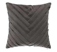 Coussin Déhoussable Tressé 40x40 cm - Gris