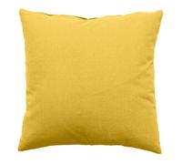 Coussin déhoussable uni en coton - Blanc - 40 x 40 cm