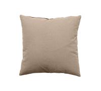 Enjoy Home – Coussin carré 40x40 cm Panama – 100% coton Oeko-Tex, 400 g, déhoussable zippé – Naturel