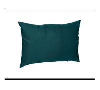 Coussin d'extérieur korai bleu canard - 50 x 30 cm - hespéride
