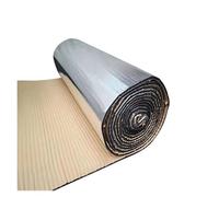 Coussin d'insonorisation pour capot moteur Matériau d'isolation phonique auto-adhésif en feuille d'aluminium 5/10 mm Convient aux fourgonnettes, camions capots et moteurs.(2000x500x5mm-M)