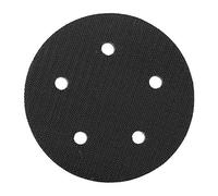 Coussin d'interface en éponge souple de 125 mm de diamètre pour tampons de ponçage Tampon souple de ponçage avec résistance aux secousses et réduction du bruit pour machine à (5 pouces 5 trous)