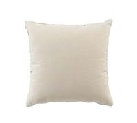 Coussin - Effet Bouclette Coton/Polyester Gris 45x45 Cm