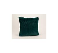 Coussin émeraude chevron 40x40 cm - - Vert - Polyester