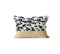 Coussin En Coton 32x50 Cm Mayline, Par Soleil D'ocre