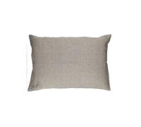 Coussin en coton beige, rectangulaire, uni - Pomax, Basics - 70x50x1 cm
