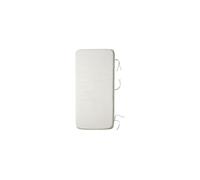 Coussin en coton blanc cassé, rectangulaire, uni, avec attaches, rembourrage mousse - House Doctor, Puna - 66x170x8 cm
