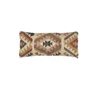 Coussin en coton multicolore, rectangulaire, à motifs, kilim - Pomax, Isis - 80x35x1 cm