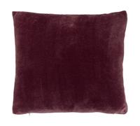 Coussin en Flanelle Uni Ollis 38x38cm Violet