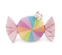 Coussin en forme de bonbon avec peluche licorne Nici Multicolore 9x45x29 cm