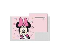 AYMAX Coussin en Peluche avec poche Minnie Disney - Rose Rose