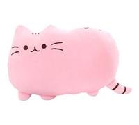 Coussin en peluche mignon chat 50cm pour enfants - Rose Rose G