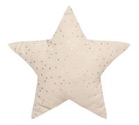 Coussin enfant ""Berlingot"" étoile beige 40x40cm - Atmosphera createur d'interieur