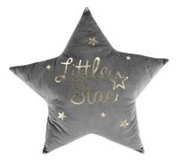 Paris Prix Coussin Enfant Étoile Edelstar Gris
