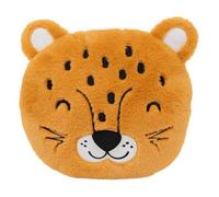 Coussin enfant panthère marron 30x30cm - Atmosphera Créateur d'intérieur