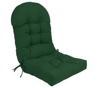 Coussin épais imperméable pour fauteuil à bascule Adirondack 110 cm x 50 cm durable pour intérieur et extérieur Vert