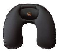 Go Travel - Coussin Ergonomique Gonflable Compact Noir